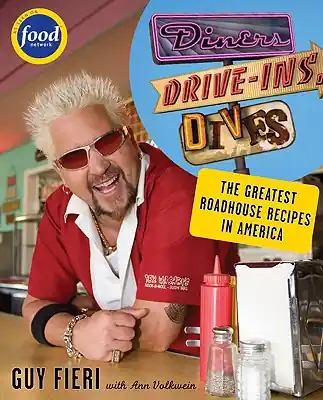 Diners, Drive-ins and Dives: An All-American Road Trip . . . with Recipes! (Diners, Drive-ins, and Dives) (Paperback) Warranty Included
