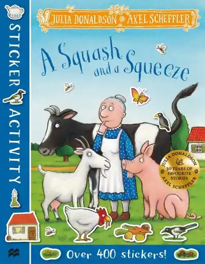 One Day Deal A Squash and a Squeeze Sticker Book