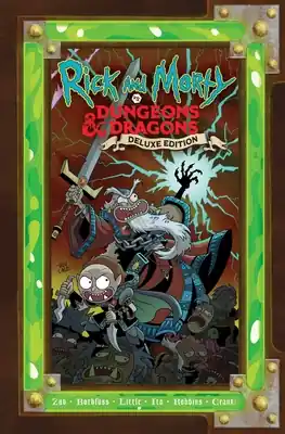 Warranty Included Rick and Morty vs. Dungeons & Dragons: Deluxe Edition (Hardcover)