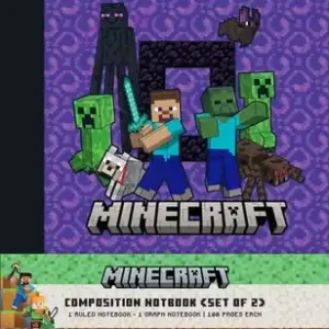 Minecraft Composition Notebook Set (Set of 2) (Paperback) Place Order