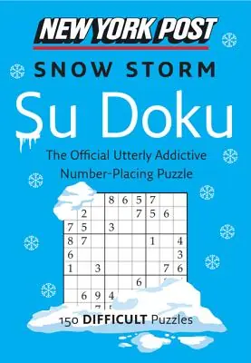 New York Post Snow Storm Su Doku (Difficult) (Paperback) Free Shipping