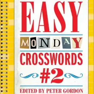 Easy Monday Crosswords #2 (Spiral bound) Same Day Shipping