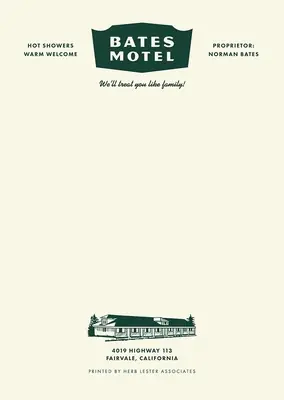 Viral Bates Motel: Fictional Hotel Notepad Set (Other)