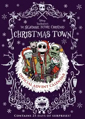 Disney Tim Burton's The Nightmare Before Christmas Christmas Town: Official Advent Calendar (Calendar) Warranty Included