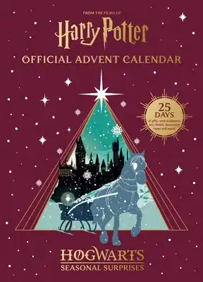 Harry Potter Official Advent Calendar Hogwarts Seasonal Surprises: 25 Days of Gifts, with Stationery, Key Chains, Washi Tapes and More! (Calendar) Certified
