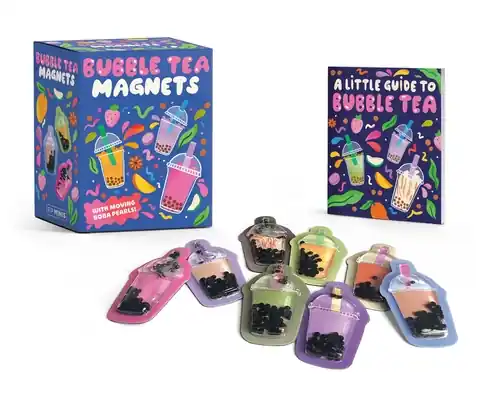 Bubble Tea Magnets: With Moving Boba Pearls! (RP Minis) (Paperback) Super Sale