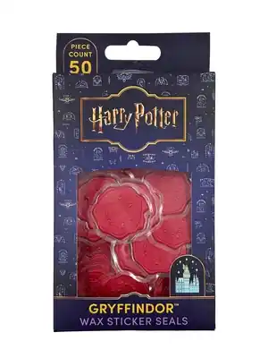 Price Drop Harry Potter: Gryffindor Wax Sticker Seals (Set of 50) (Novelty book)