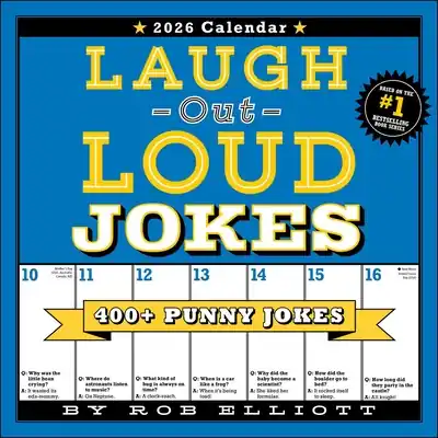 Money Back Guarantee Laugh-Out-Loud Jokes 2026 Wall Calendar: 400+ Punny Jokes (Calendar)