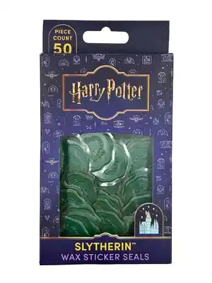 One Day Deal Harry Potter: Slytherin Wax Sticker Seals (Set of 50) (Novelty book)