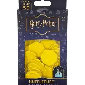 Editor’s Pick Harry Potter: Hufflepuff Wax Sticker Seals (Set of 50) (Novelty book)