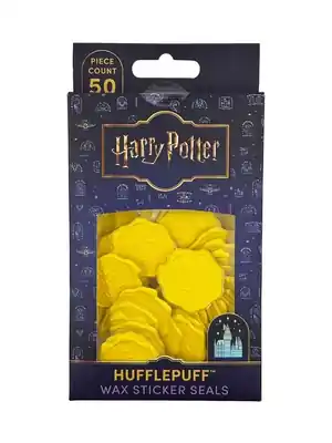 Editor’s Pick Harry Potter: Hufflepuff Wax Sticker Seals (Set of 50) (Novelty book)