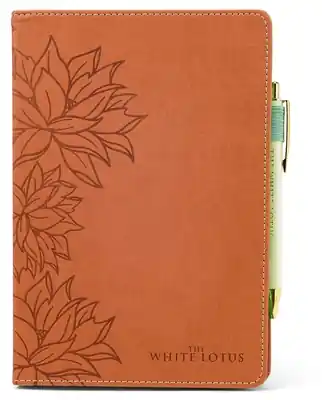 The White Lotus Journal and Pen Set (Paperback) Express Delivery