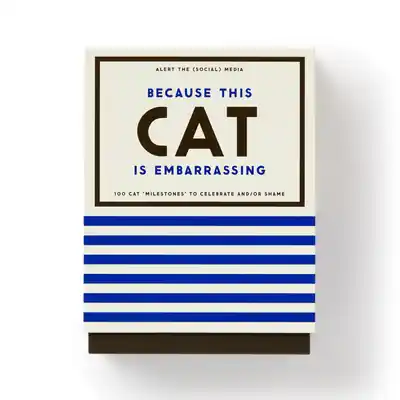 Because This Cat Is Embarrassing - Pet Shame/Praise Deck (Cards) Instant Buy