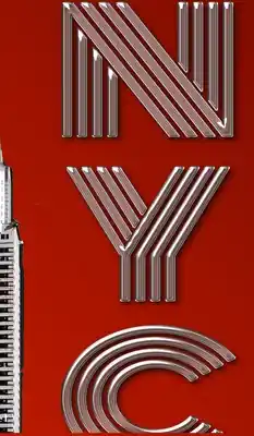 Chrysler Building New York City Drawing Creative journal: NYC Chrysler Red Creative Drawing writing Journal. (Hardcover) Last Chance
