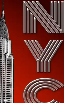 Sale NYC Chrysler Red Creative Drawing writing Journal.: NYC Chrysler Red Creative Drawing writing Sir Michael Designer Journal. (Paperback)