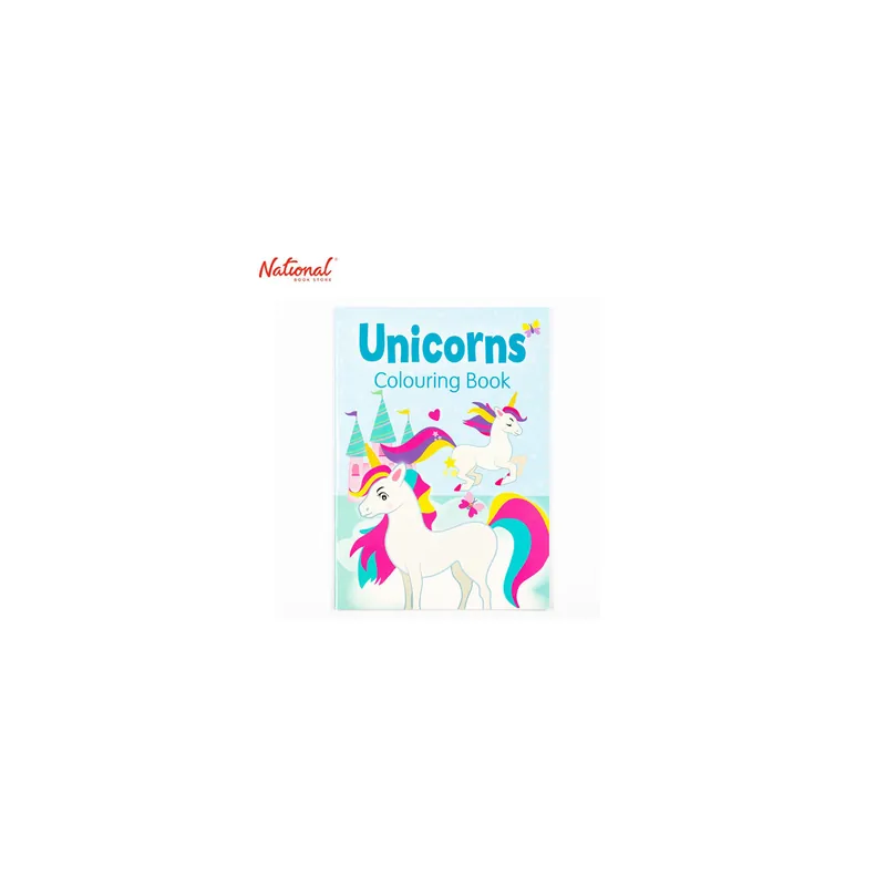 Unicorns Colouring Book (Blue) Trade Paperback By Alligator Publishing Limited (Activity For Kids) Latest