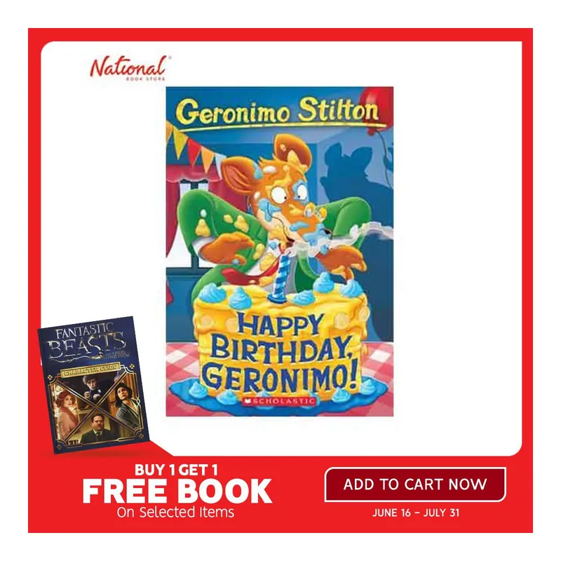 HAPPY BIRTHDAY, GERONIMO! Limited Offer