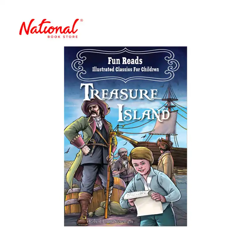Free Returns Mini Classics Illustrated: Treasure Island by Robert Louis Stevenson - Trade Paperback - Children's