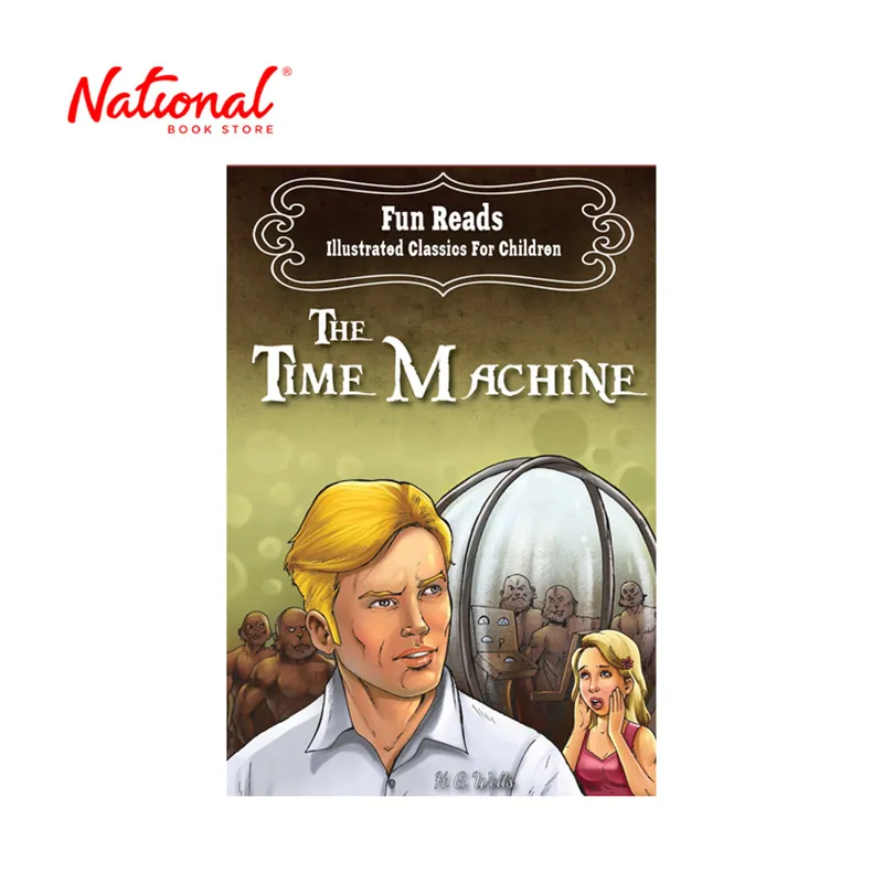 Mini Classics Illustrated: The Time Machine H.G Wells - Trade Paperback - Children's Literature Today Only
