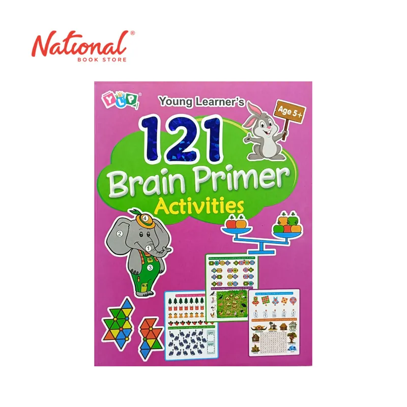 121 Brain Primer Activities - Trade Paperback - Activity Books for Kids - Math Workbooks Trusted Brand