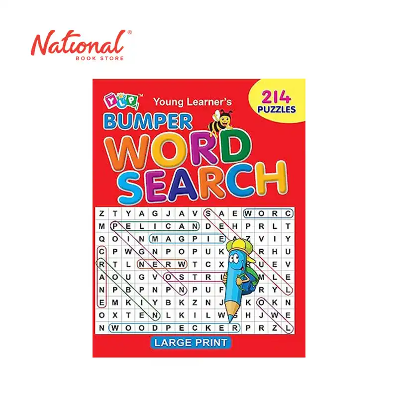 Bumper Word Search - Trade Paperback - Hobbies for Kids - Puzzles for Kids New Arrival