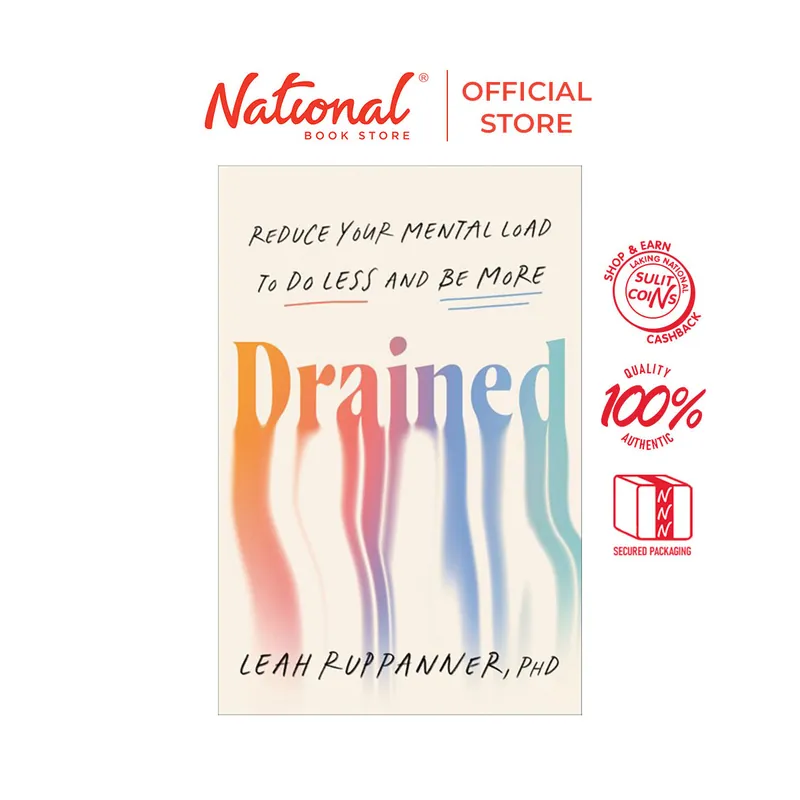 PRE-ORDER-Drained:REDUCE Your Mental Load To Do Less AND Be More by Leah Ruppanner-Hardcover Top Pick