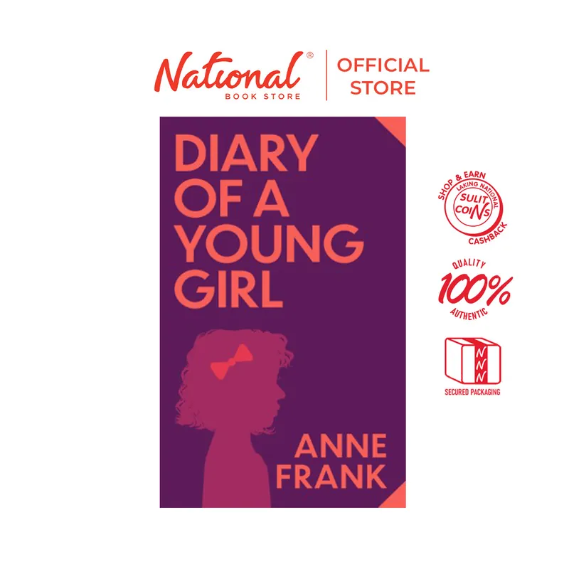 Money Back Guarantee Diary of a Young Girl by Anne Frank (Sprayed Edges) - Hardcover - Nonfiction - History & Biography