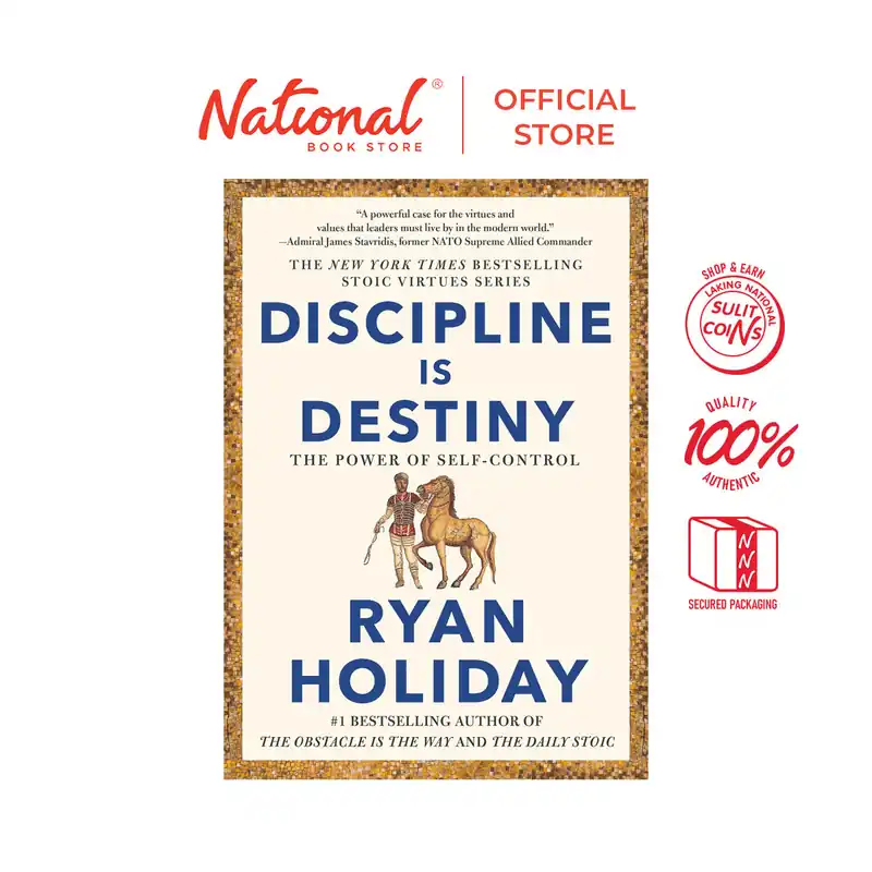 Discipline Is Destiny by Ryan Holiday - Hardcover - Management & Leadership Bargain