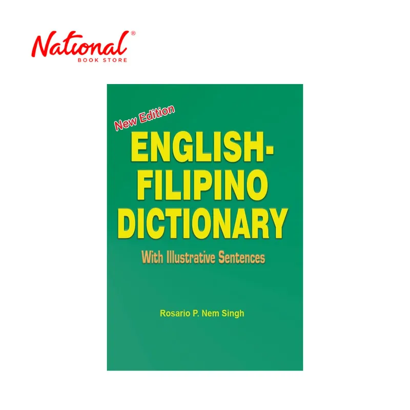 Time-Limited English-Filipino Dictionary by Rosario P. Nem Singh - Trade Paperback - Reference Books