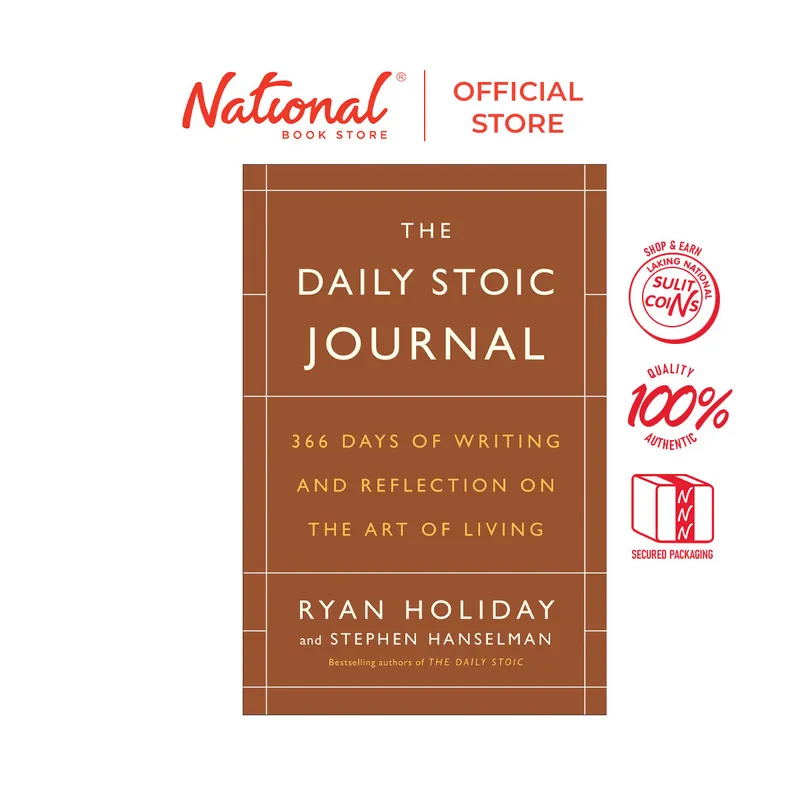 Must Have The Daily Stoic Journal by Ryan Holiday - Hardcover - Psychology & Self-Help (Psychological Studies)