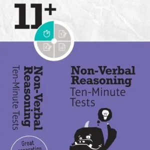 Flash Sale Pearson REVISE 11+ Non-Verbal Reasoning Ten-Minute Tests - For 2026, 2027 Exams